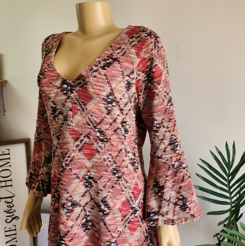Anthropologie Maeve Erina Swing Dress Size L - Picture 9 of 14